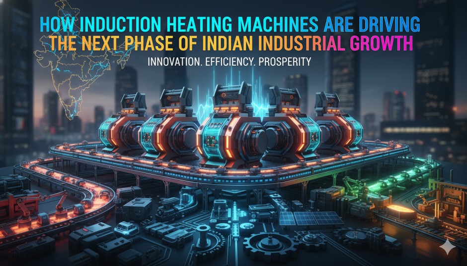 Industrial induction heating technology used in Indian manufacturing plants