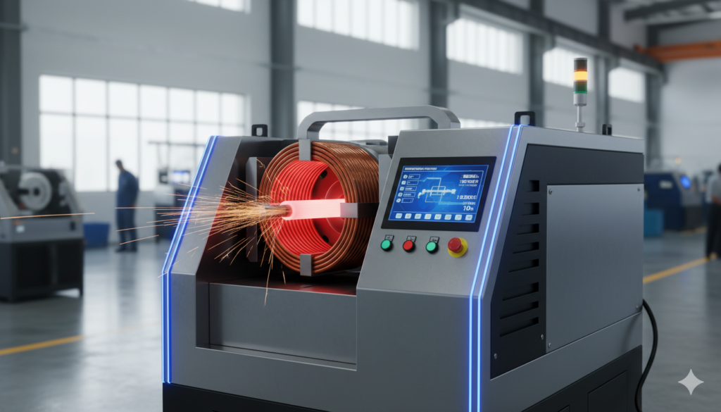 Top-rated IGBT induction heating machine for forging and brazing in India.